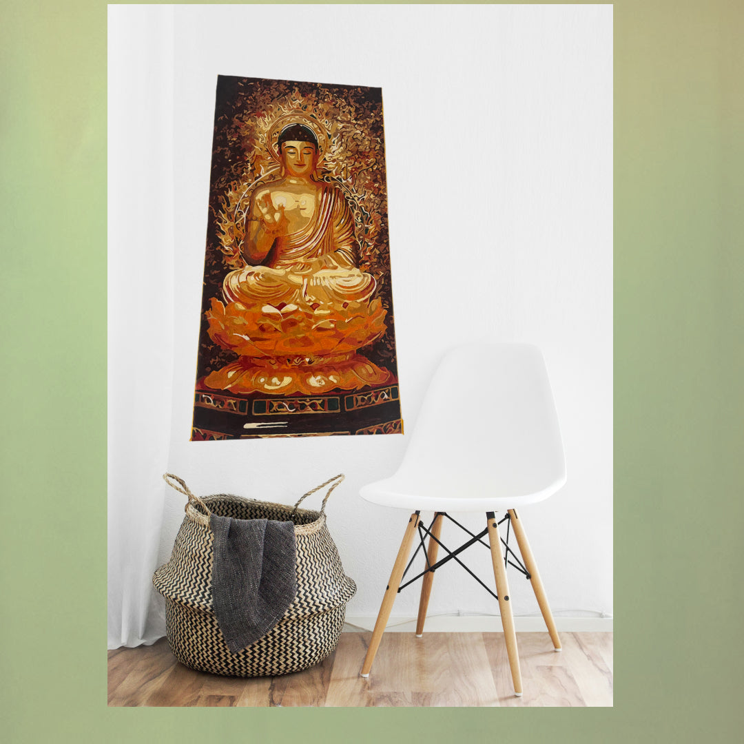 Serene Buddha Acrylic Painting