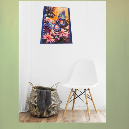 Elegant Butterfly Acrylic Painting